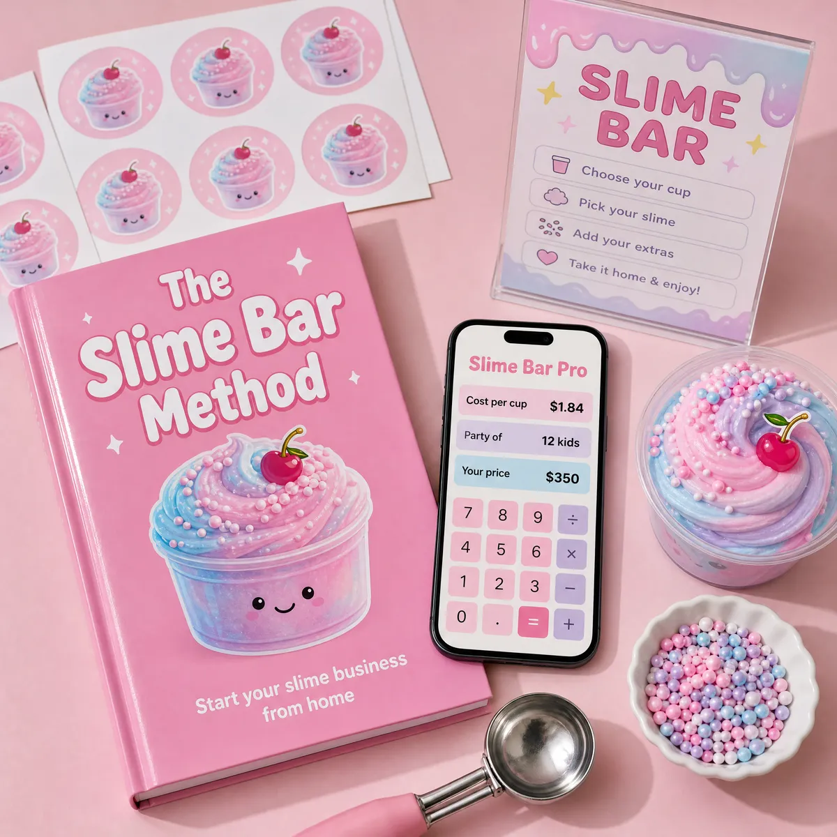 The Slime Bar Method guide and the Slime Bar Pro calculator app